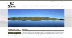 Desktop Screenshot of lakestcatherine.org
