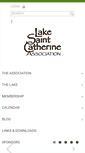 Mobile Screenshot of lakestcatherine.org